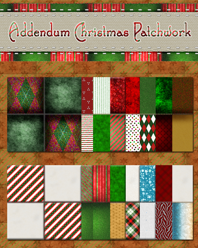 Christmas Patchwork by N/A