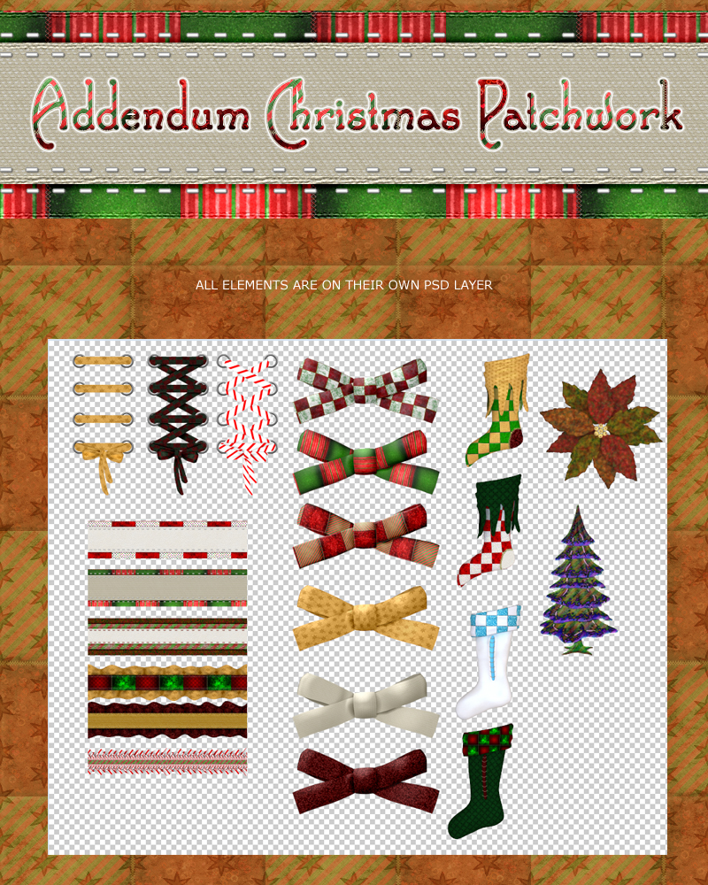 Christmas Patchwork by N/A