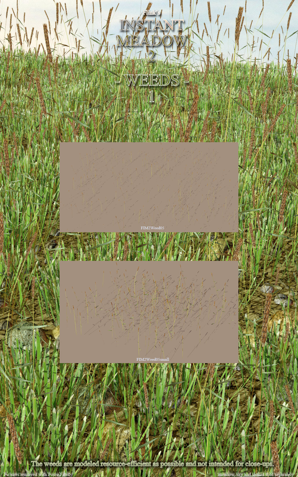 Flinks Instant Meadow 2 - Weeds 1 by N/A