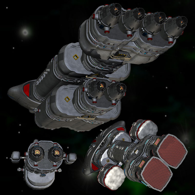 Space Ship Constructor Set 1 by N/A