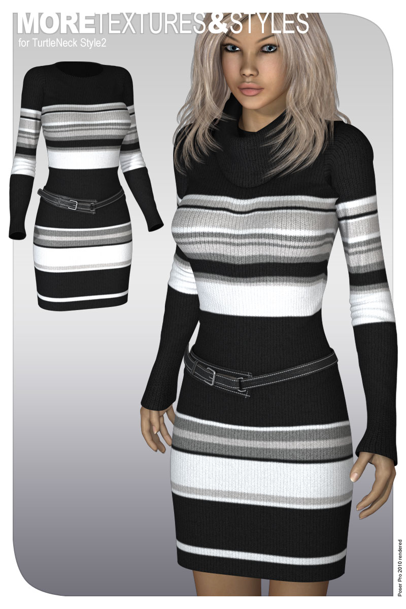 MORE Textures & Styles for TurtleNeck Style2 by N/A