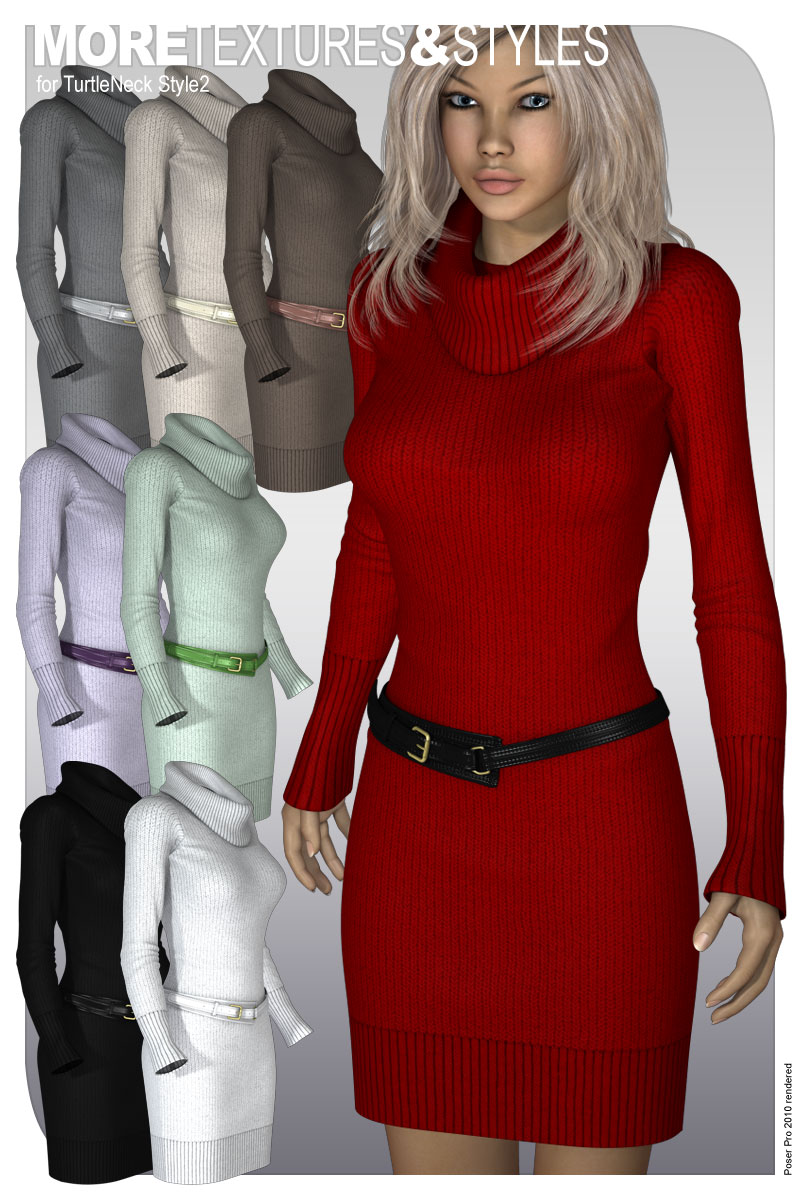 MORE Textures & Styles for TurtleNeck Style2 by N/A