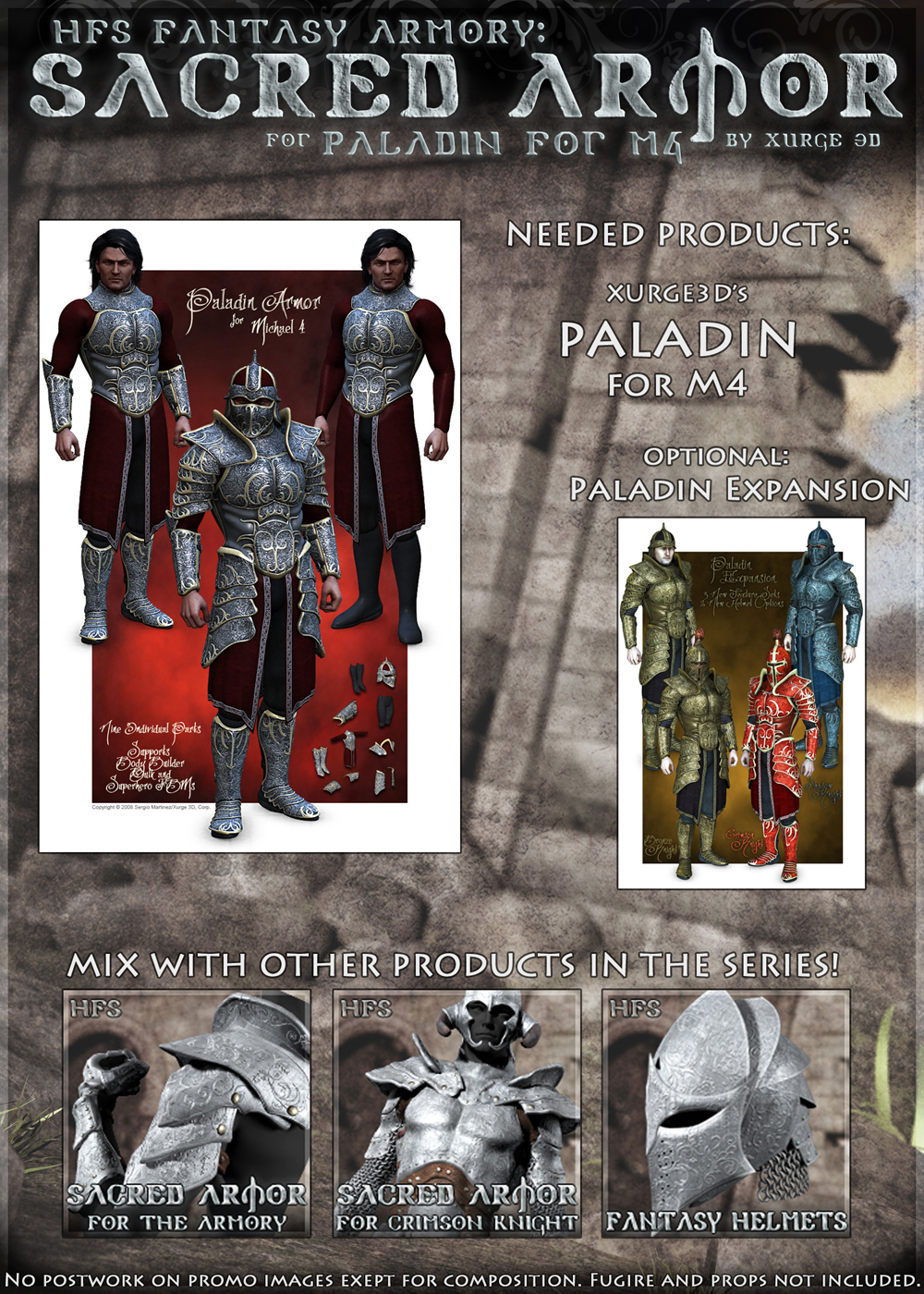 HFS Sacred Armor for Paladin M4 by N/A