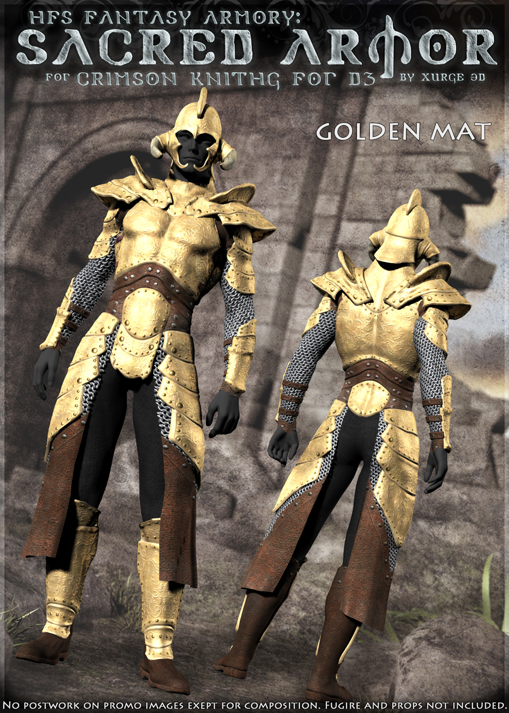 HFS Sacred Armor for Crimson Knight by N/A