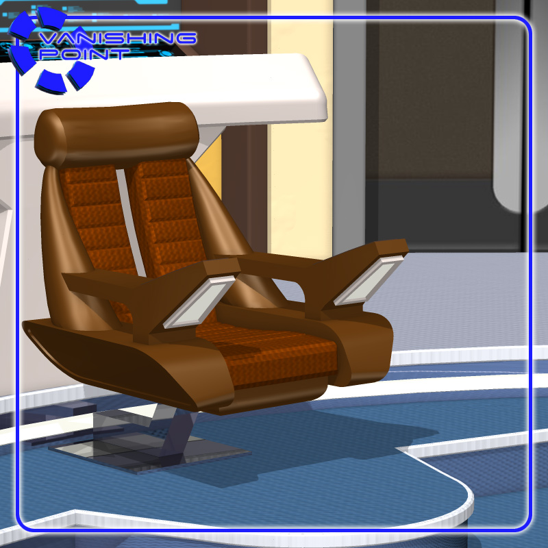 Starship Bridge 13 (for Poser) by N/A