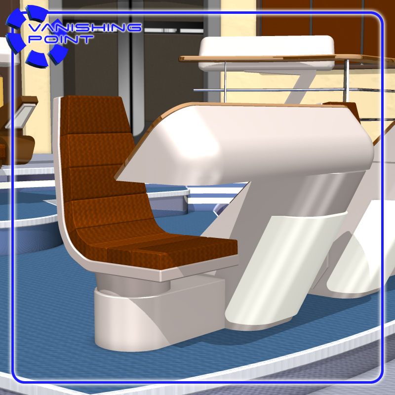 Starship Bridge 13 (for Poser) by N/A