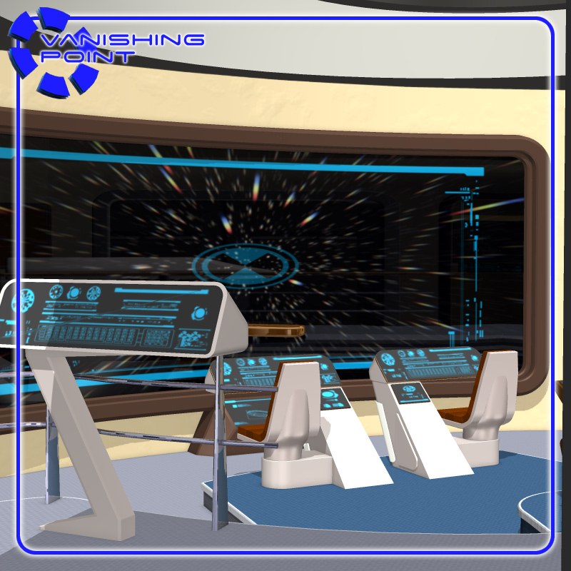 Starship Bridge 13 (for Poser) by N/A