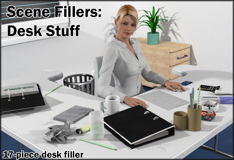 Scene Fillers - Desk Stuff by N/A