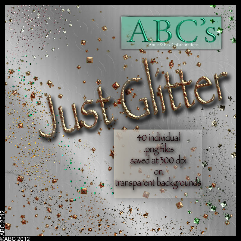ABC's Just Glitter by N/A