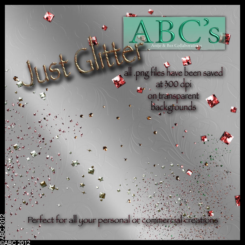 ABC's Just Glitter by N/A