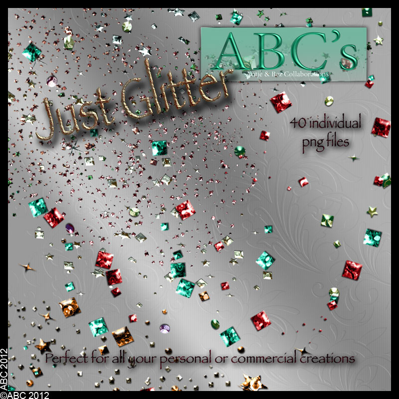 ABC's Just Glitter by N/A