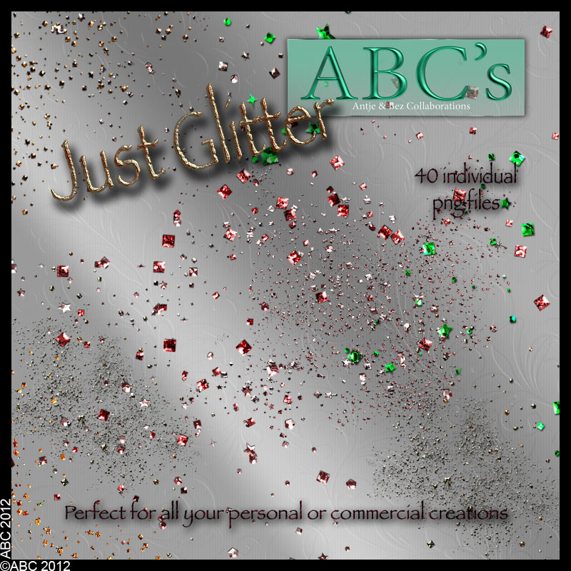 ABC's Just Glitter by N/A