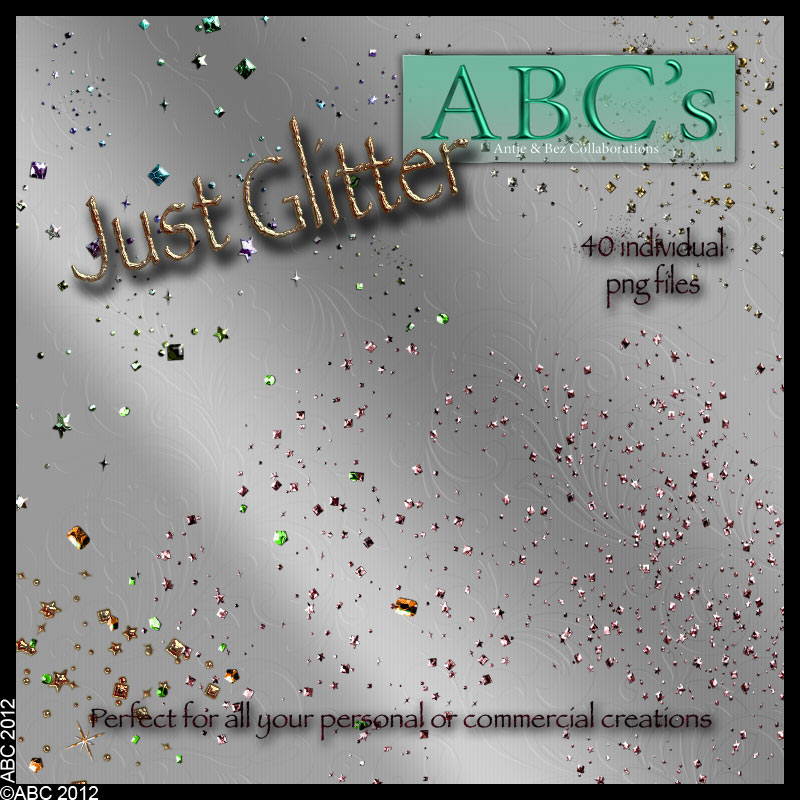 ABC's Just Glitter by N/A