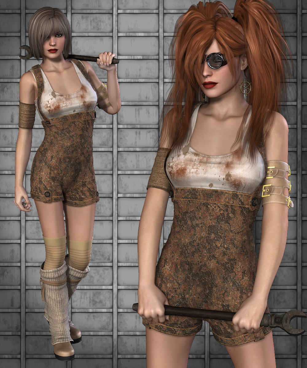 Engineer for Steampunk Playsuit by N/A