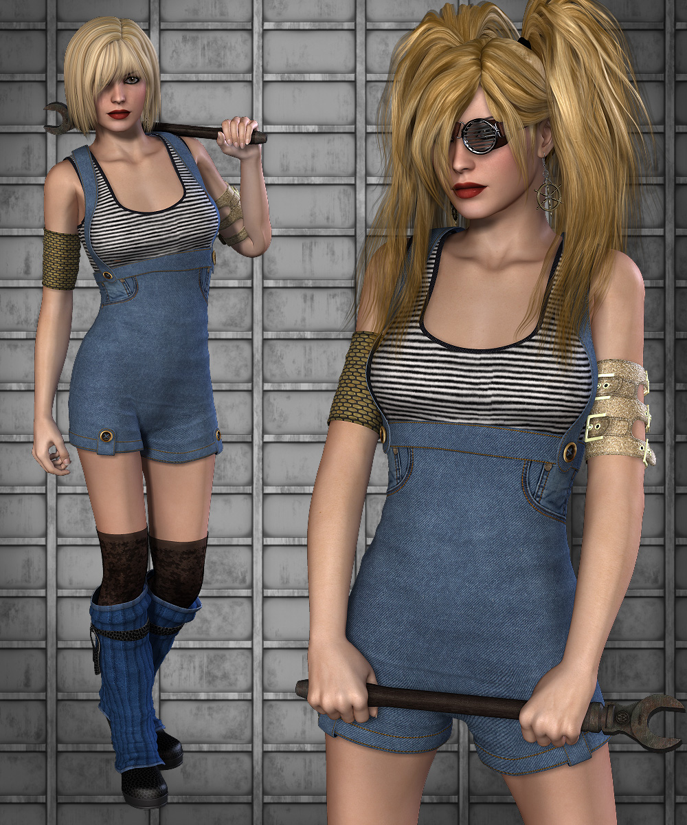 Engineer for Steampunk Playsuit by N/A