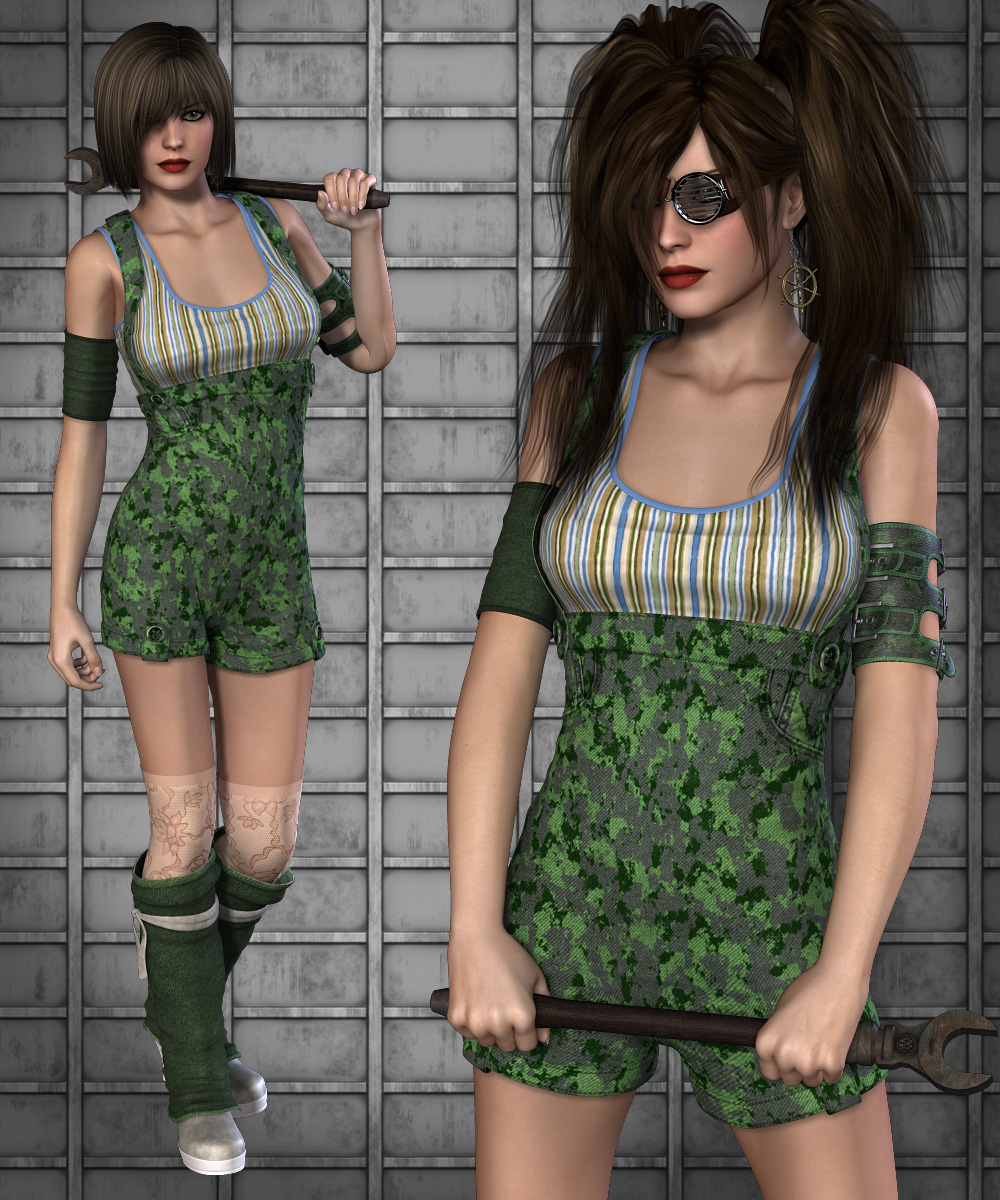 Engineer for Steampunk Playsuit by N/A