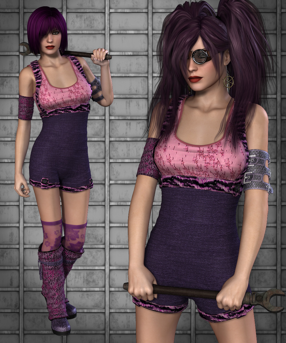 Engineer for Steampunk Playsuit by N/A