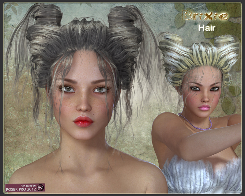 Brixie Hair for V4 by N/A