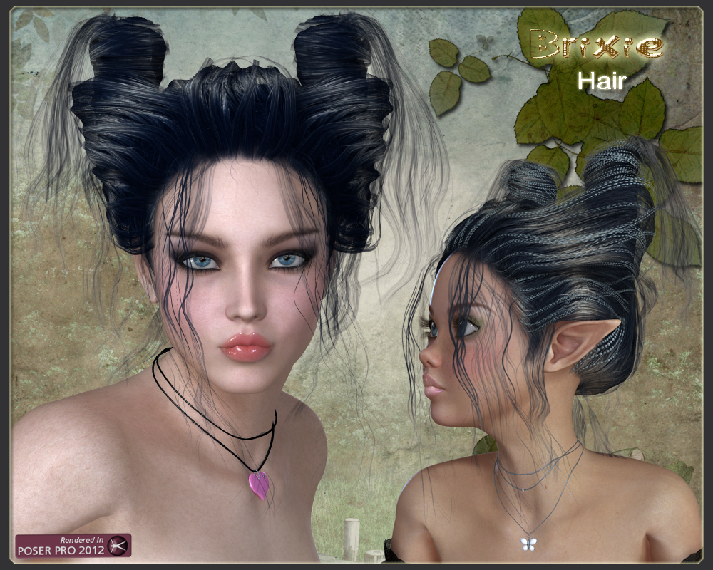 Brixie Hair for V4 by N/A