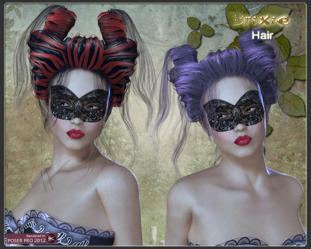 Brixie Hair for V4 by N/A