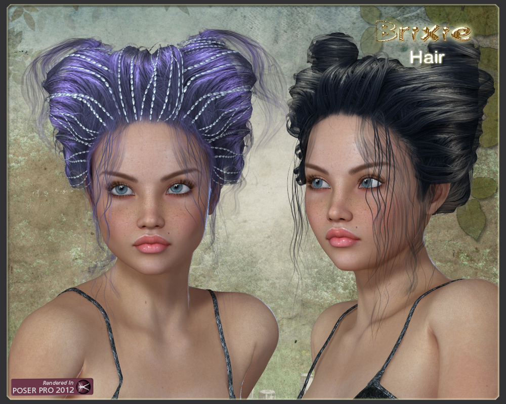 Brixie Hair for V4 by N/A