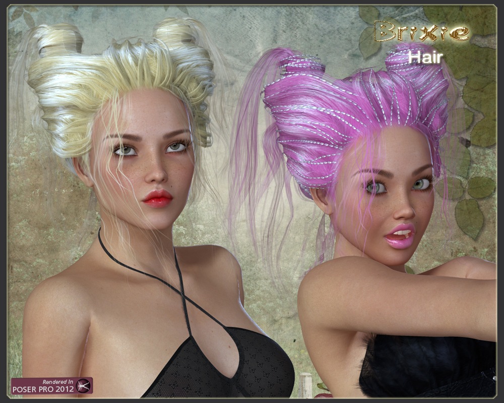 Brixie Hair for V4 by N/A