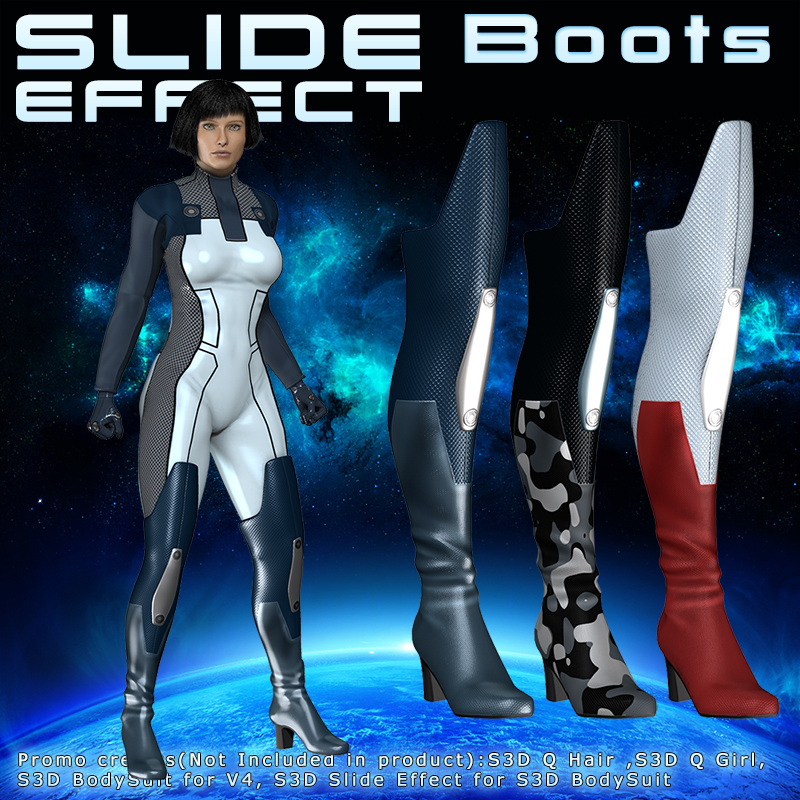 Slide3D Slide Effect Boots by N/A