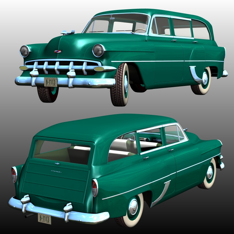 CHEVROLET 1954 STATION WAGON by N/A