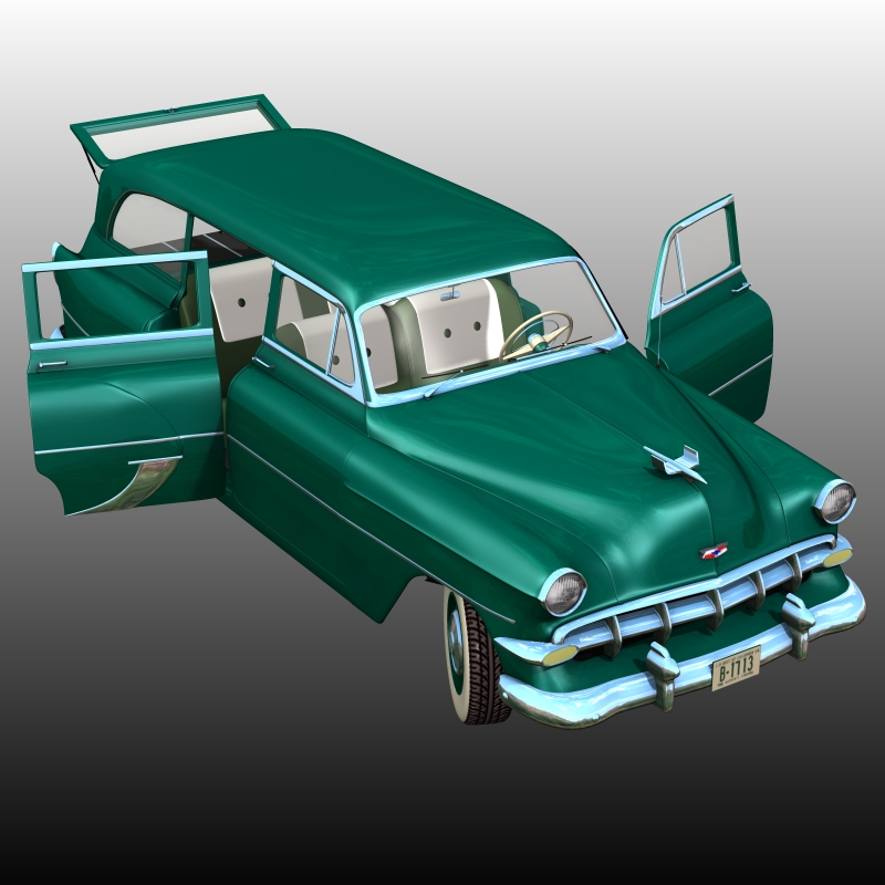 CHEVROLET 1954 STATION WAGON by N/A
