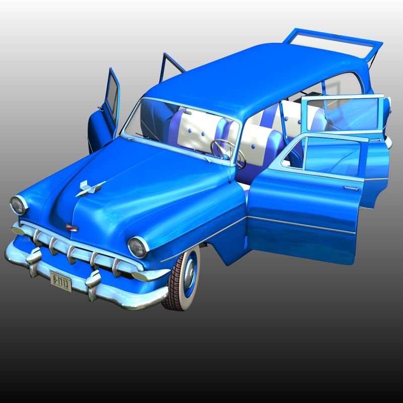 CHEVROLET 1954 STATION WAGON by N/A