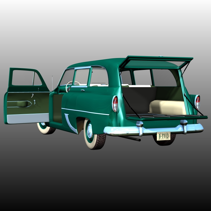 CHEVROLET 1954 STATION WAGON by N/A