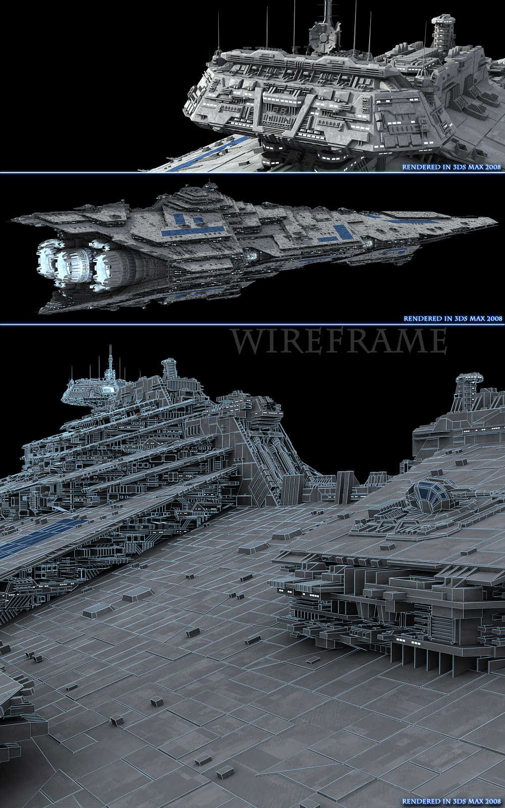 Allied Fleets Heavy Battle Cruiser - Poser,DAZ,OBJ,3DS,MAX by N/A
