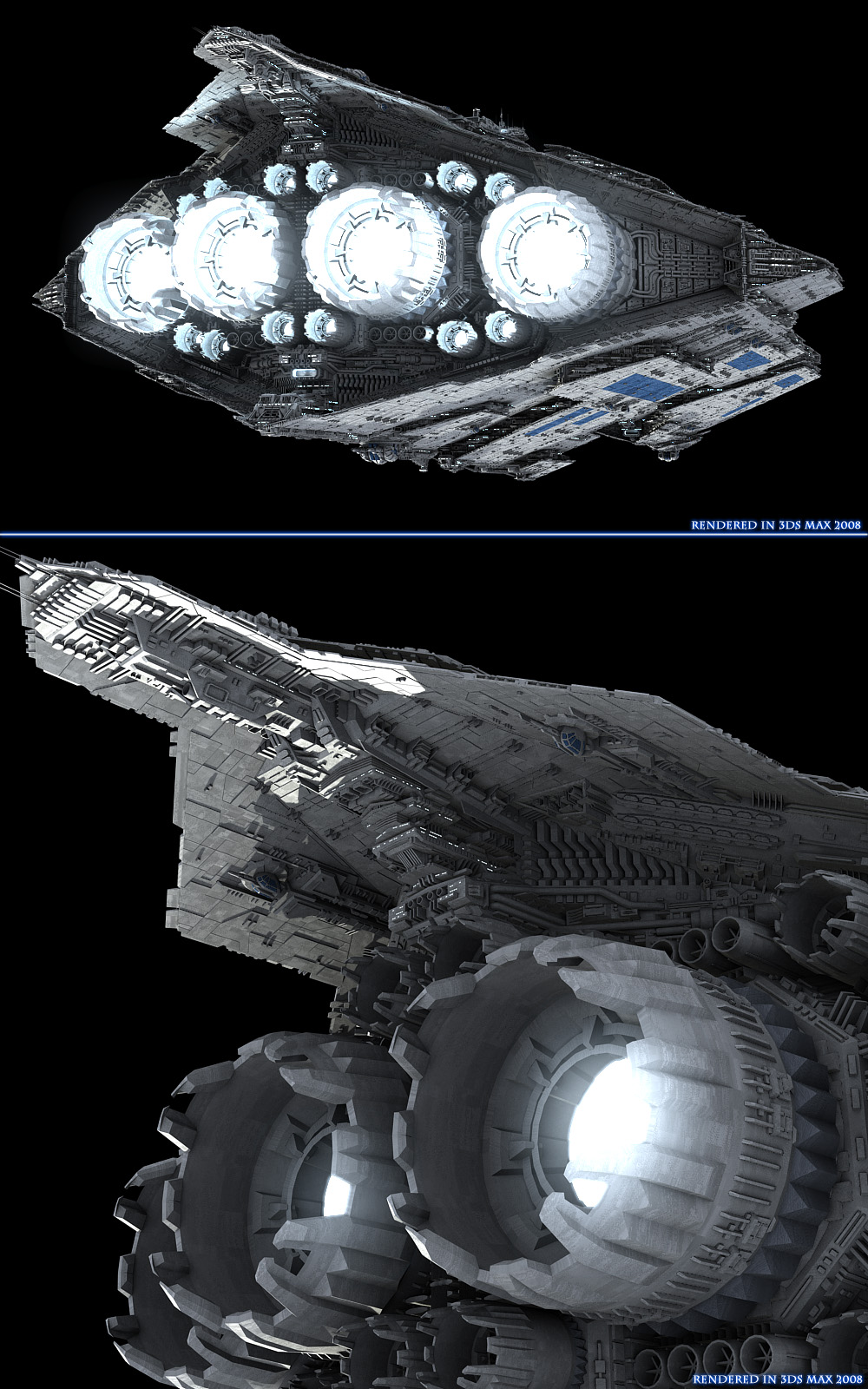Allied Fleets Heavy Battle Cruiser - Poser,DAZ,OBJ,3DS,MAX by N/A