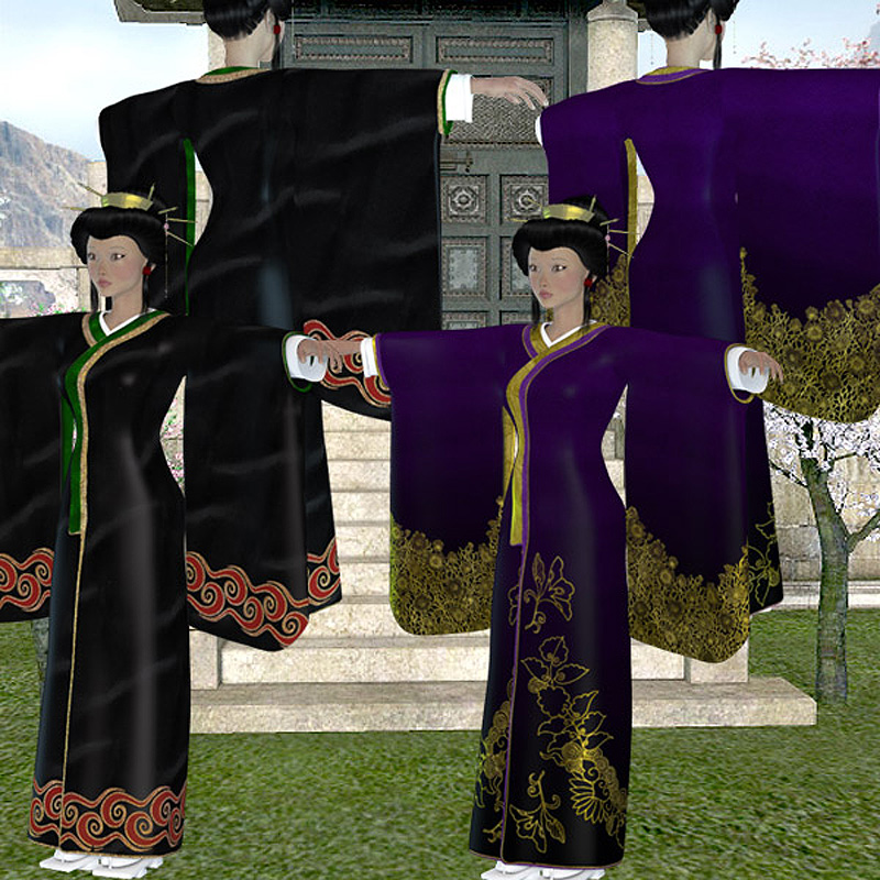 V4 Ornate Kimonos by N/A