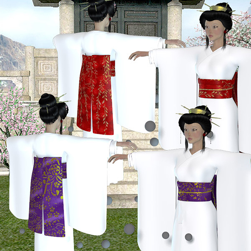 V4 Ornate Kimonos by N/A
