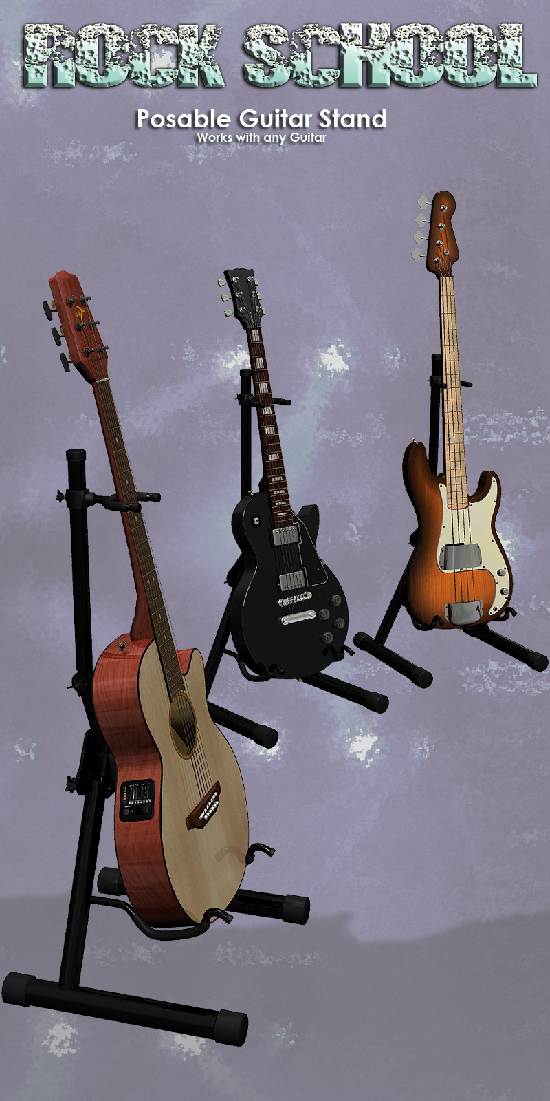 Rock School Electro Acoustic Guitar by N/A