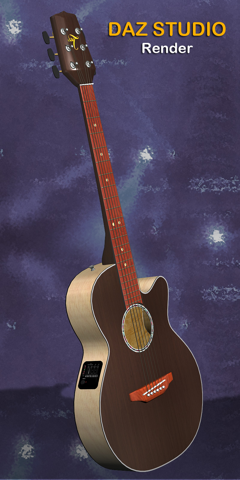 Rock School Electro Acoustic Guitar by N/A