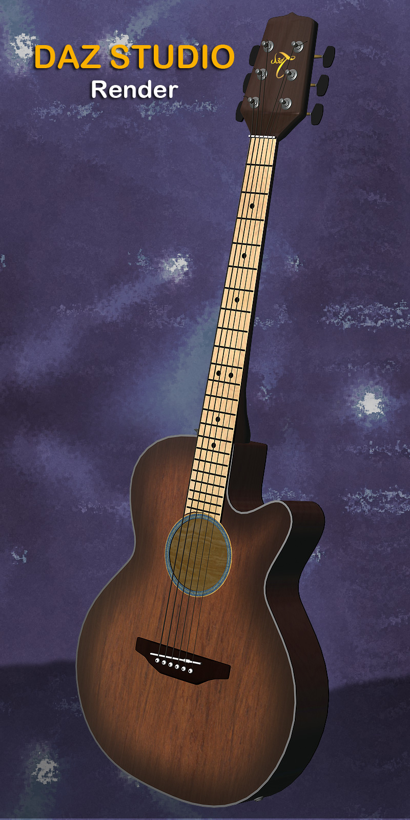 Rock School Electro Acoustic Guitar by N/A
