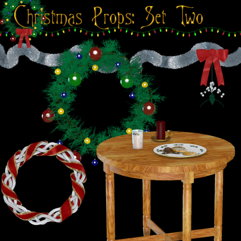 Christmas Props: Set2 by N/A