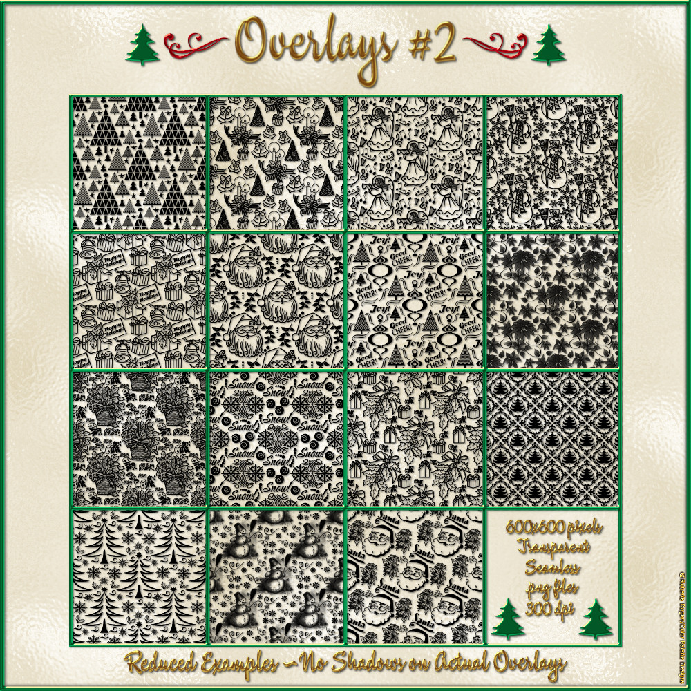 Design Resource: Holiday Overlays & Layer Styles Pack by N/A