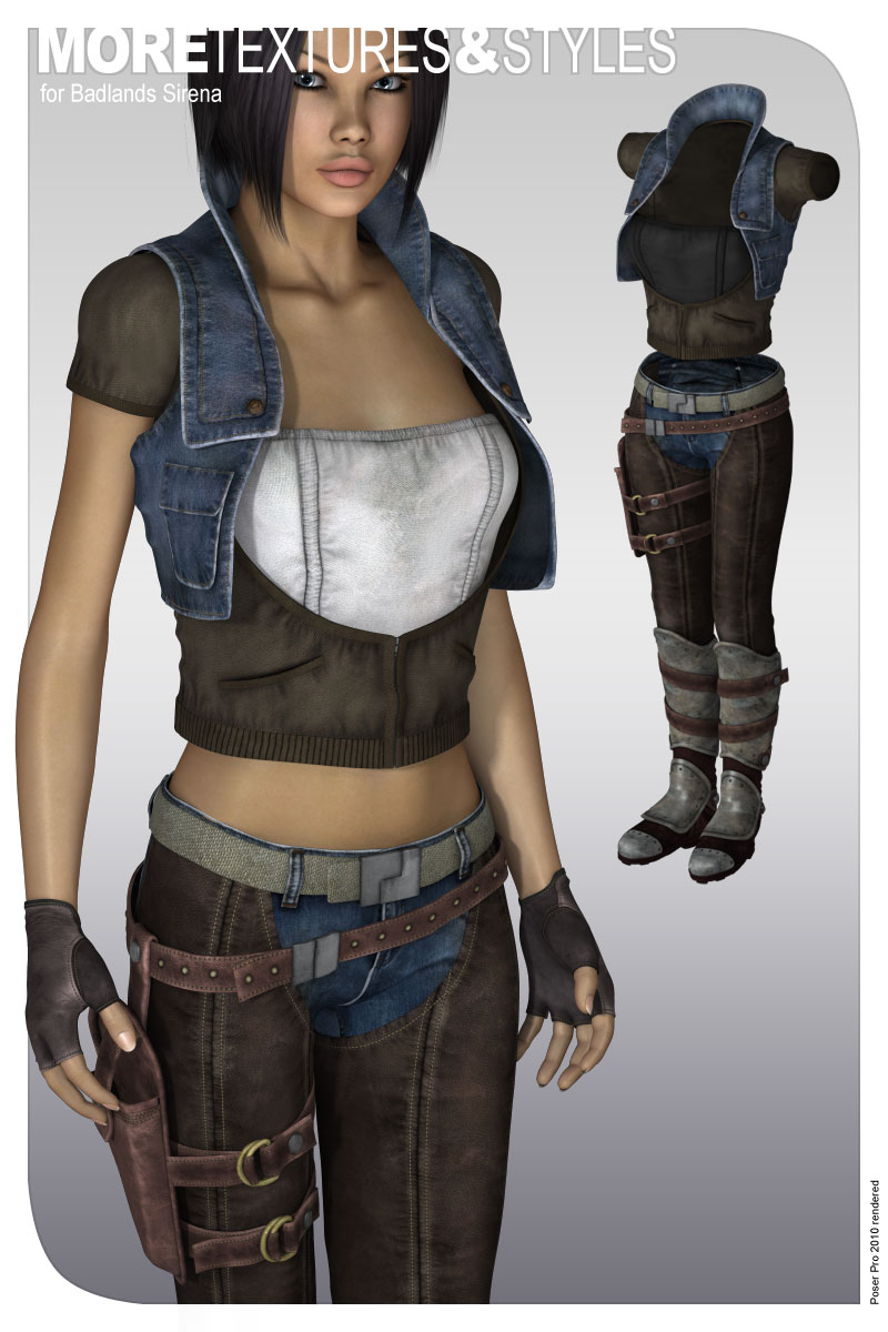 MORE Textures & Styles for Badlands Sirena by N/A