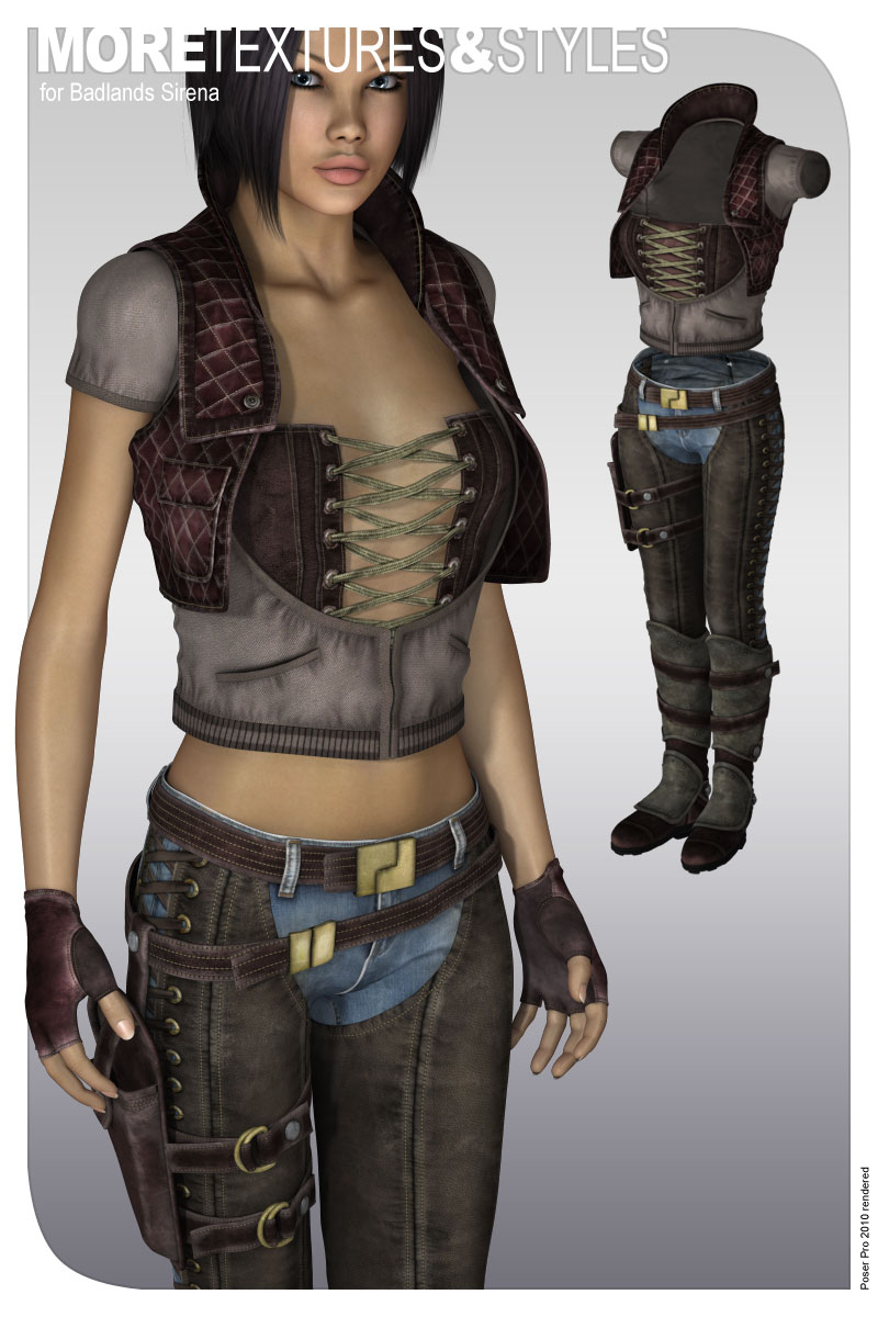 MORE Textures & Styles for Badlands Sirena by N/A