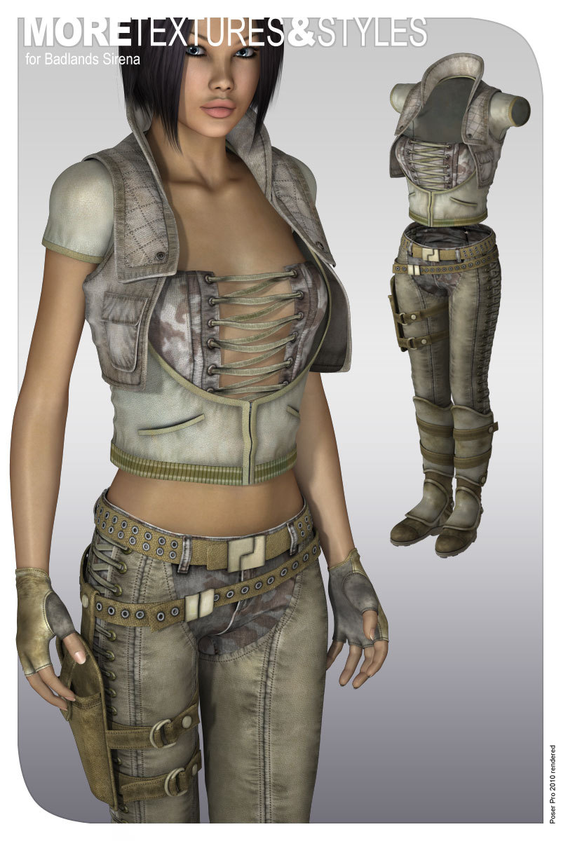MORE Textures & Styles for Badlands Sirena by N/A