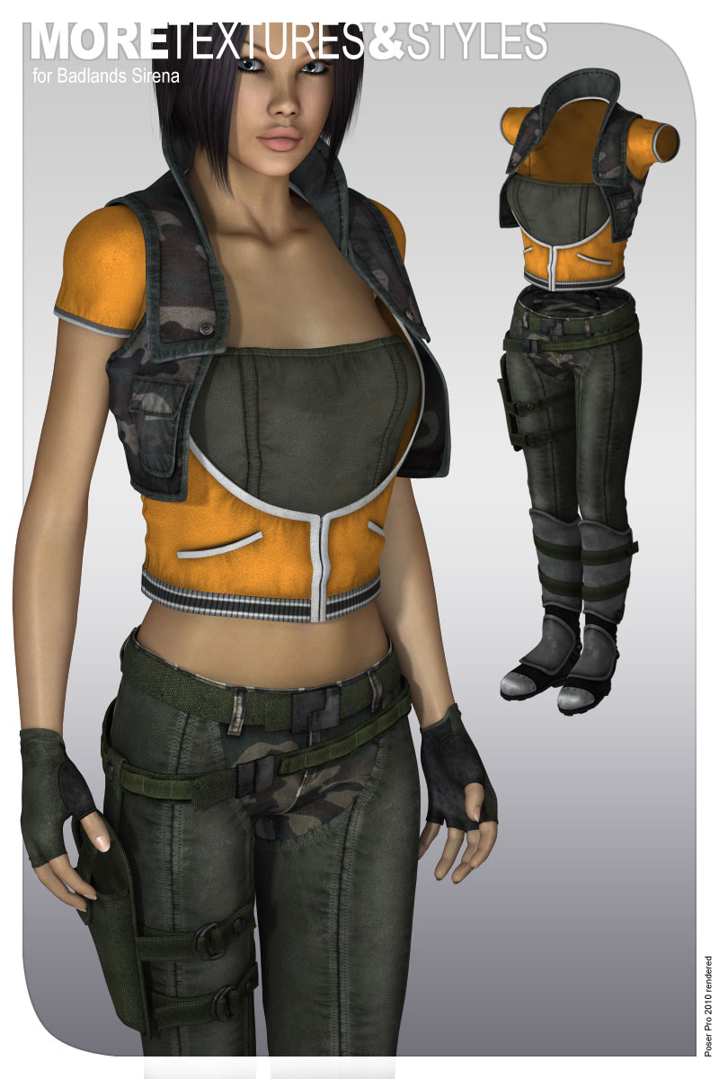 MORE Textures & Styles for Badlands Sirena by N/A