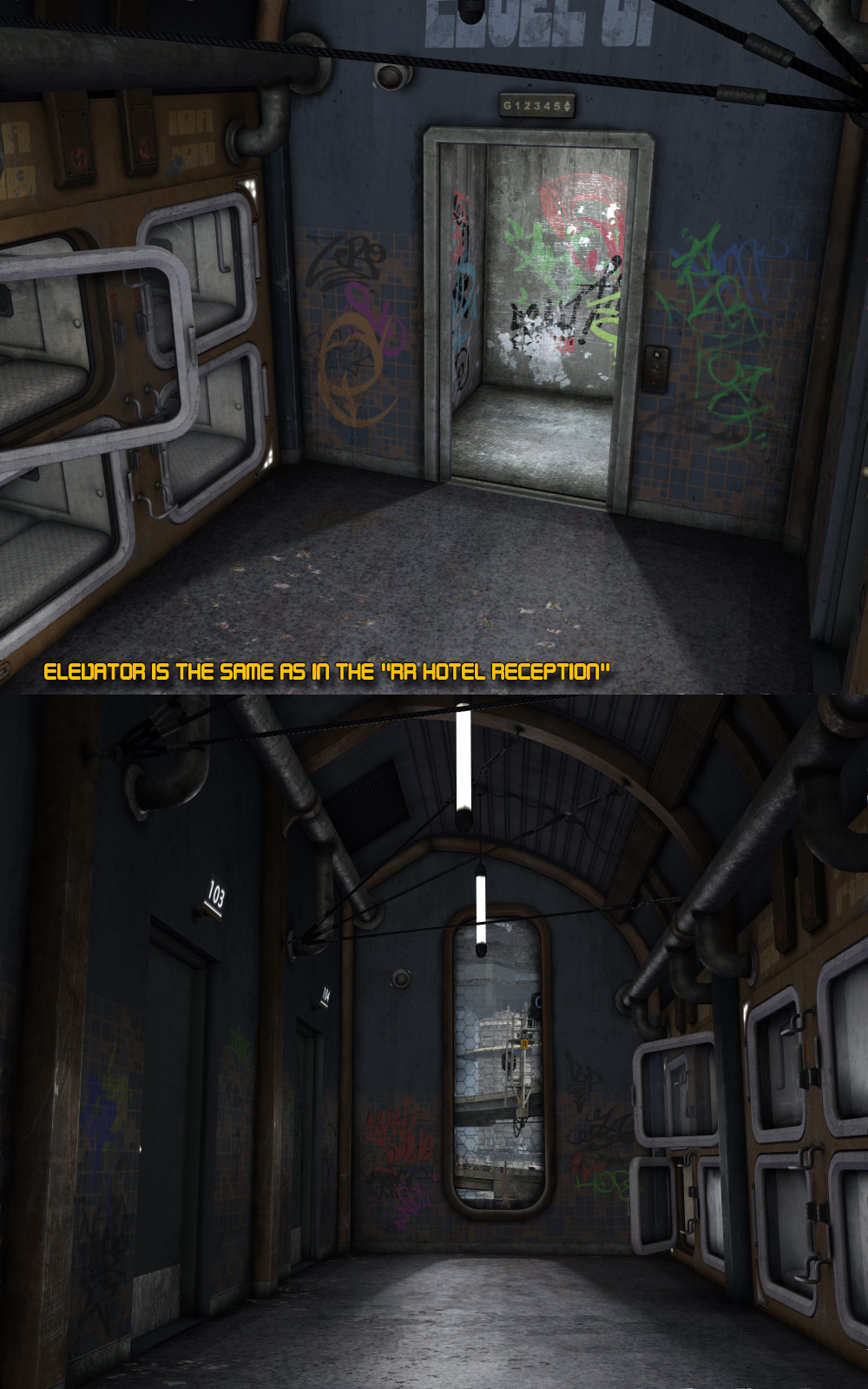Razor Rider_Hotel Corridor by N/A