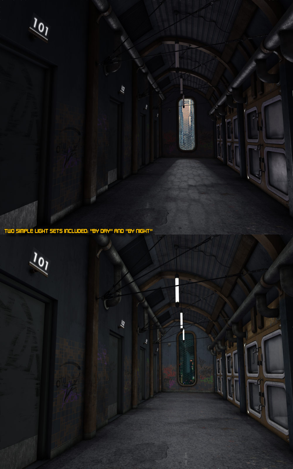 Razor Rider_Hotel Corridor by N/A