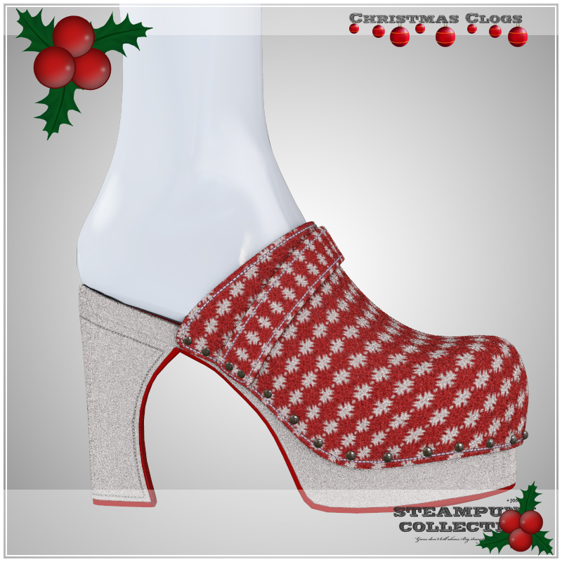 Christmas Clogs for SP-Clogs by N/A