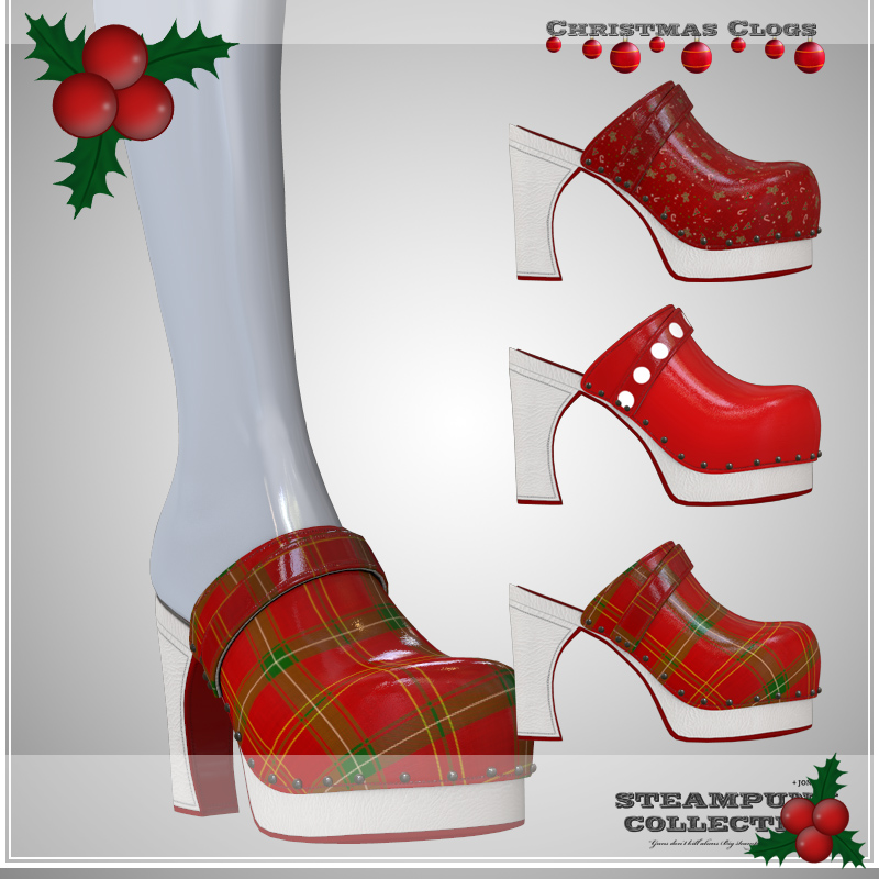 Christmas Clogs for SP-Clogs by N/A