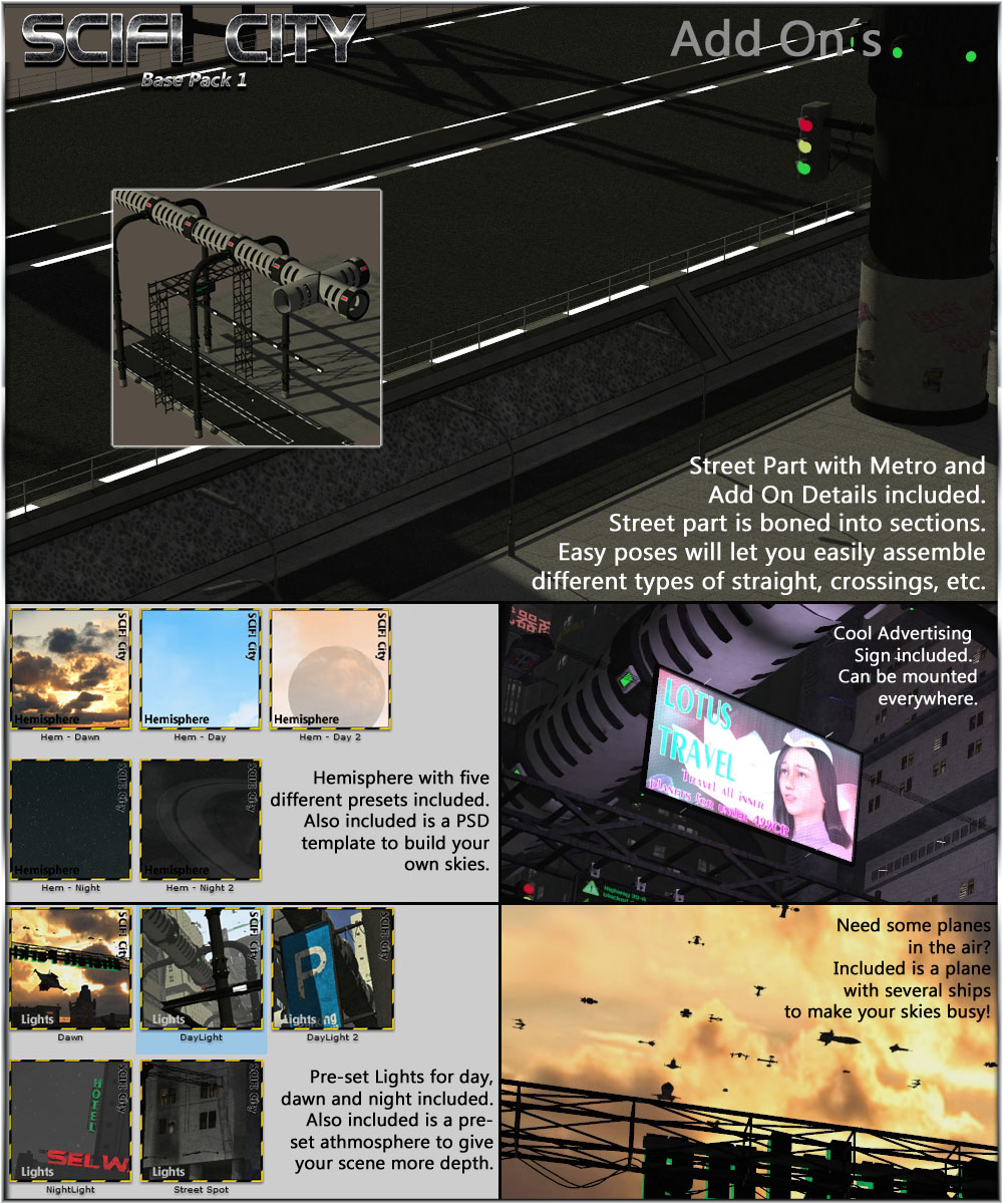 SciFi City Construction Set - Base Pack 1 by N/A