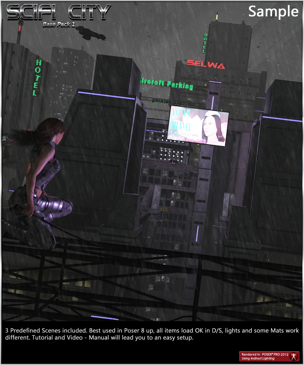 SciFi City Construction Set - Base Pack 1 by N/A